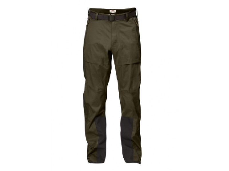 Штани FJALLRAVEN Keb Eco-Shell Trousers M Long, dark olive